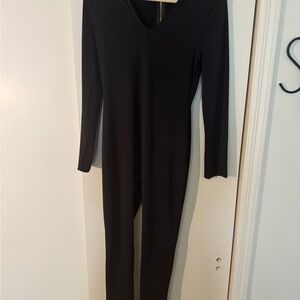 fashion nova Black Long Sleeve Jumpsuit